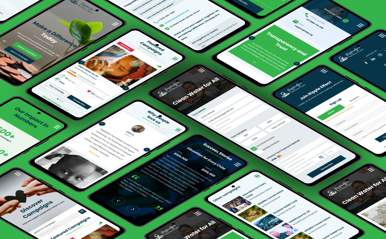 Rippple Effect Screens