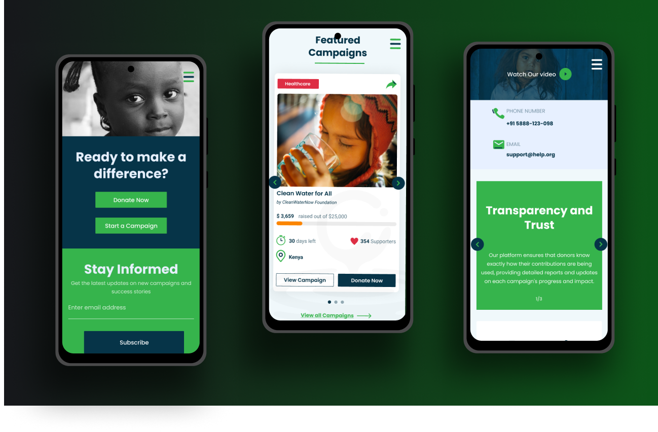 Rippple Effect Screens